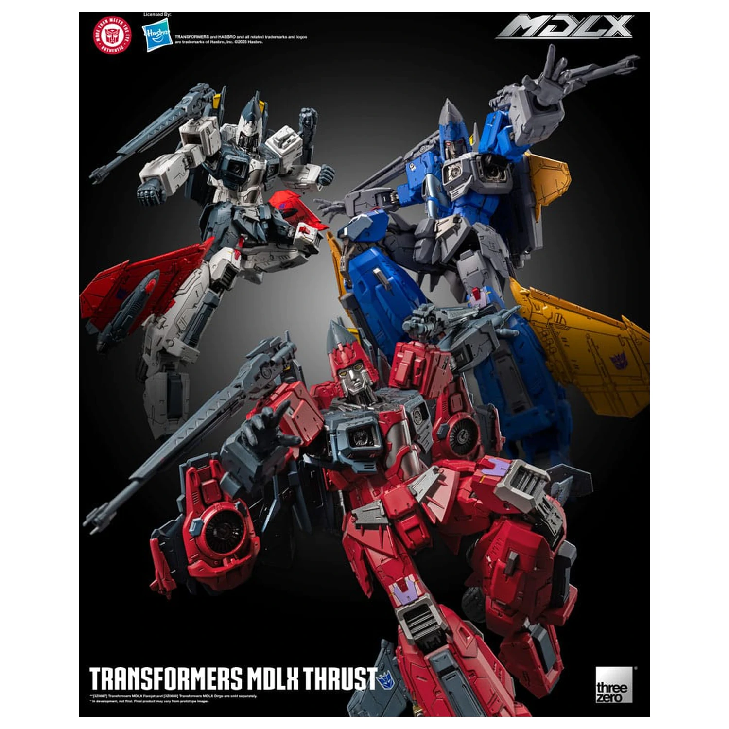 Transformers MDLX Figurina de actiune Thrust 20 cm poza produsului