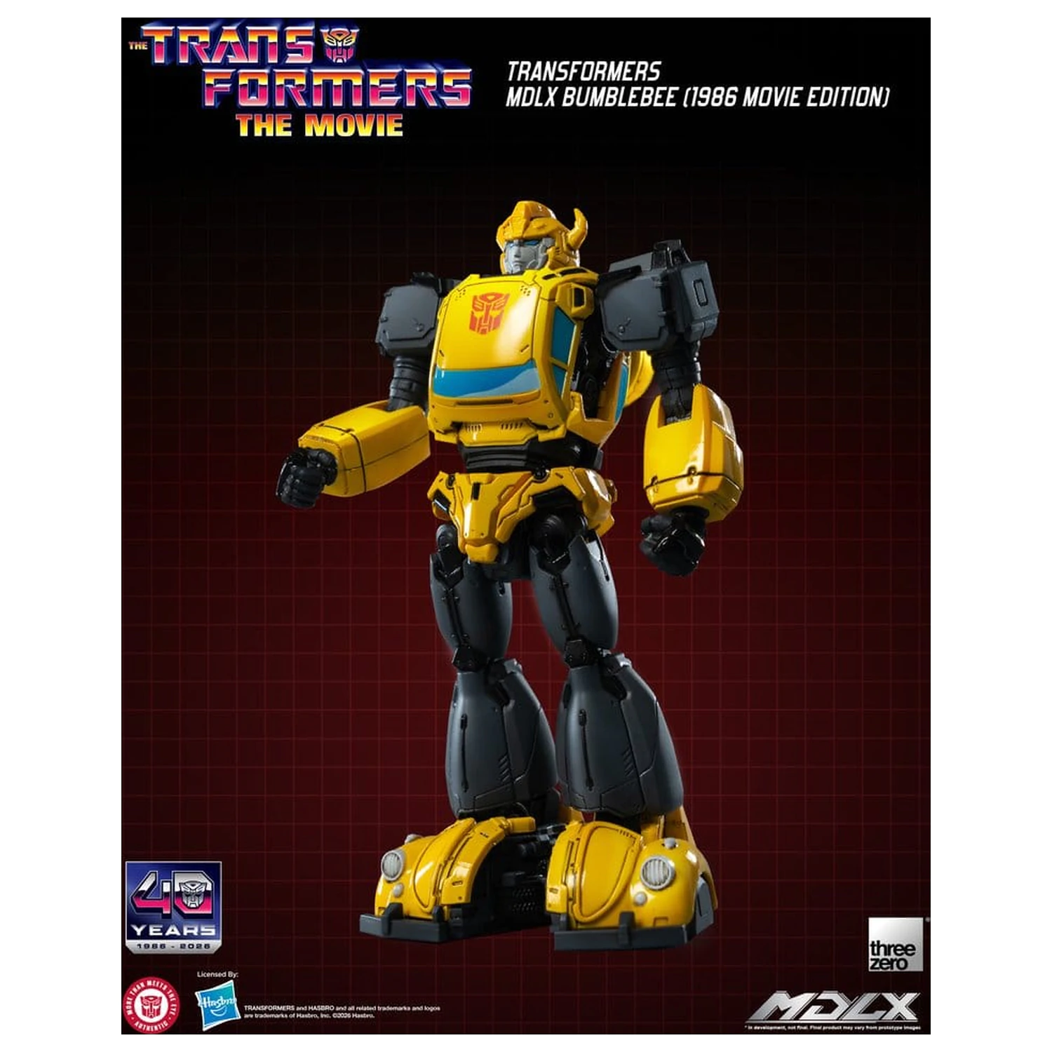 Transformers MDLX Action Figure Bumblebee (1986 Movie Edition) 12 cm poza produsului
