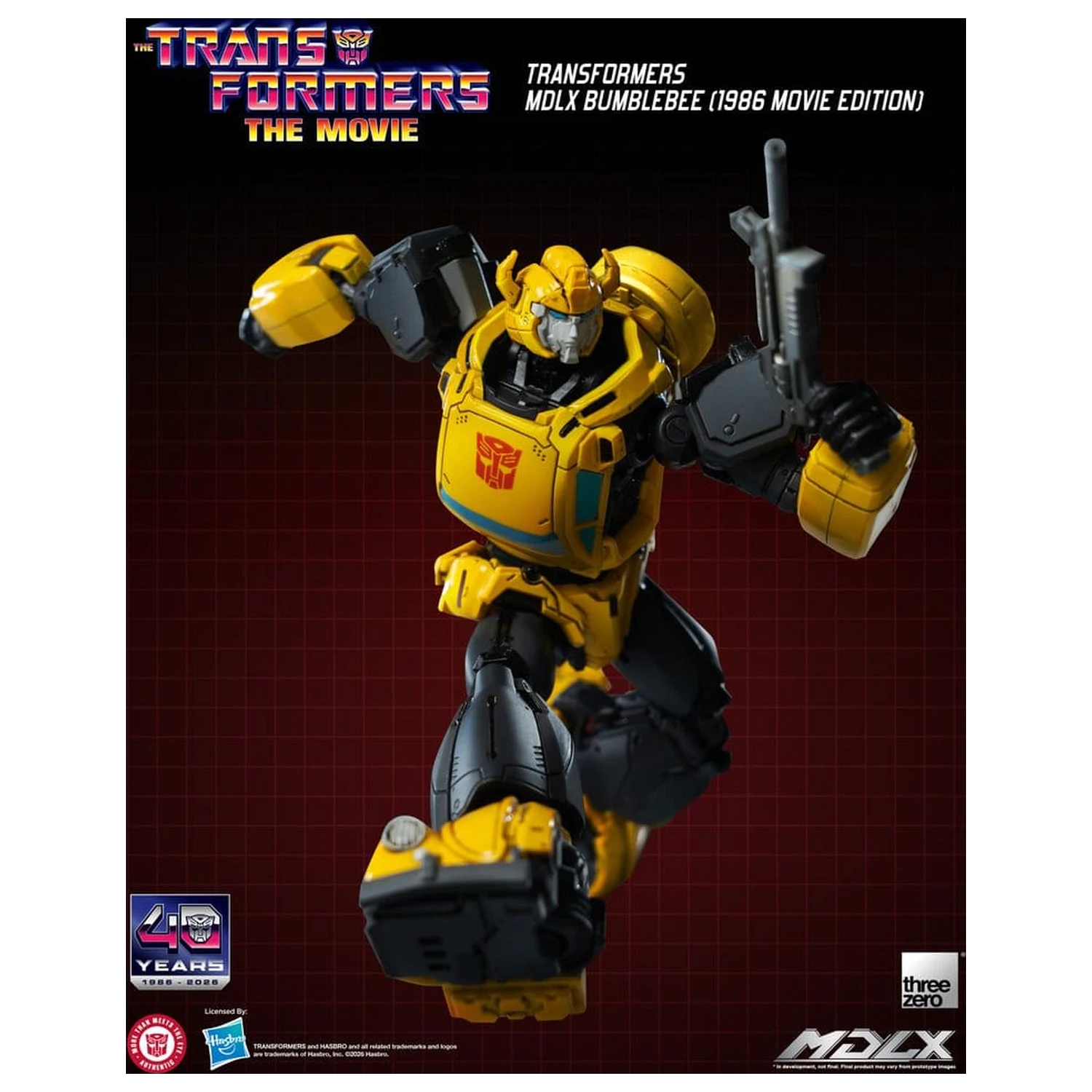 Transformers MDLX Action Figure Bumblebee (1986 Movie Edition) 12 cm poza produsului