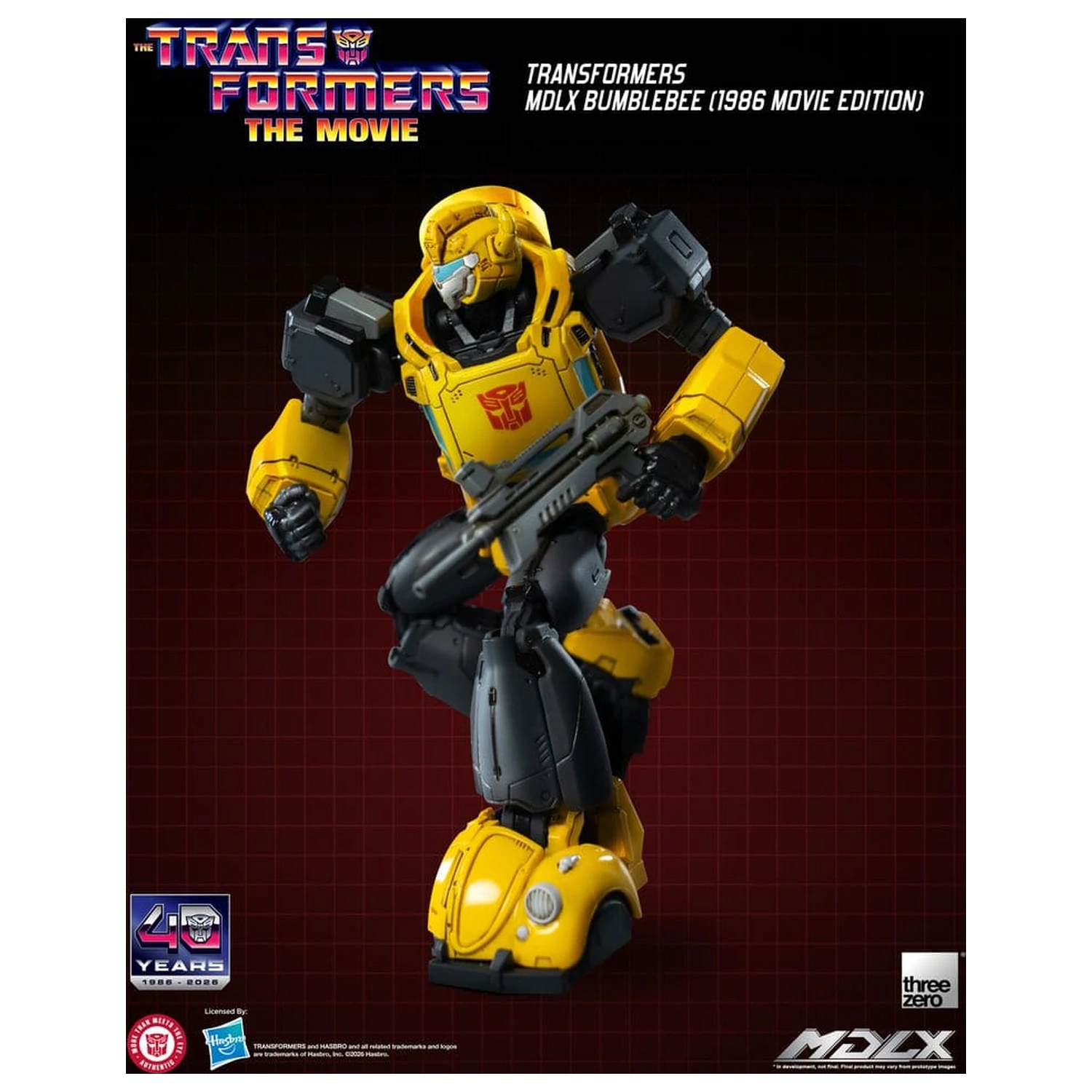 Transformers MDLX Action Figure Bumblebee (1986 Movie Edition) 12 cm poza produsului