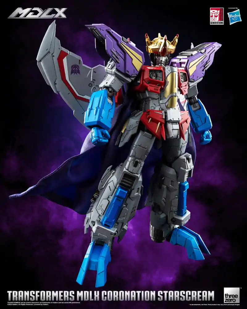 Transformers MDLX Figurina de Acțiune Coronation Starscream 20 cm poza produsului