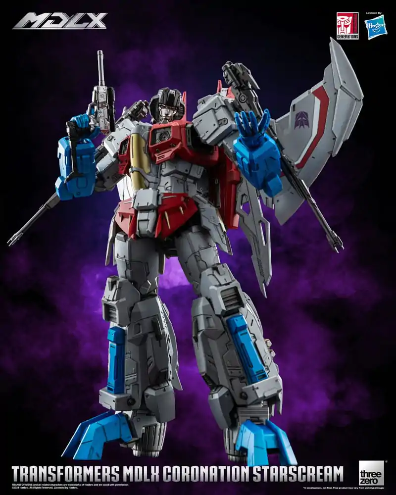 Transformers MDLX Figurina de Acțiune Coronation Starscream 20 cm poza produsului