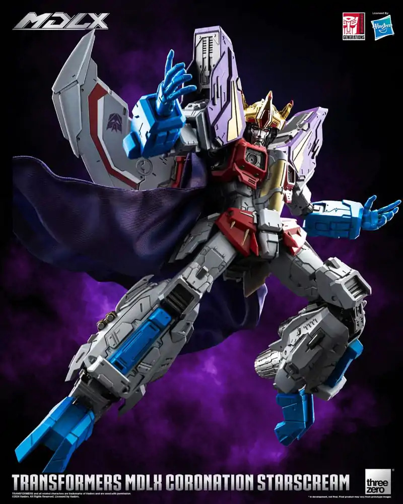 Transformers MDLX Figurina de Acțiune Coronation Starscream 20 cm poza produsului