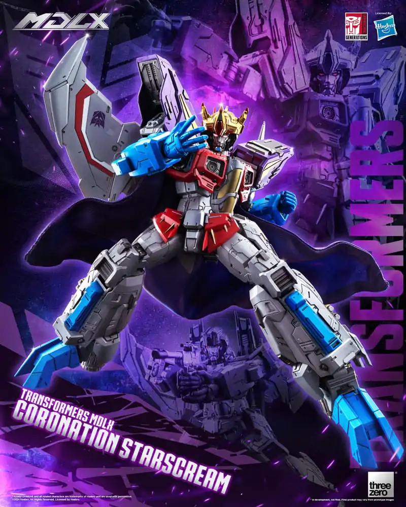 Transformers MDLX Figurina de Acțiune Coronation Starscream 20 cm poza produsului