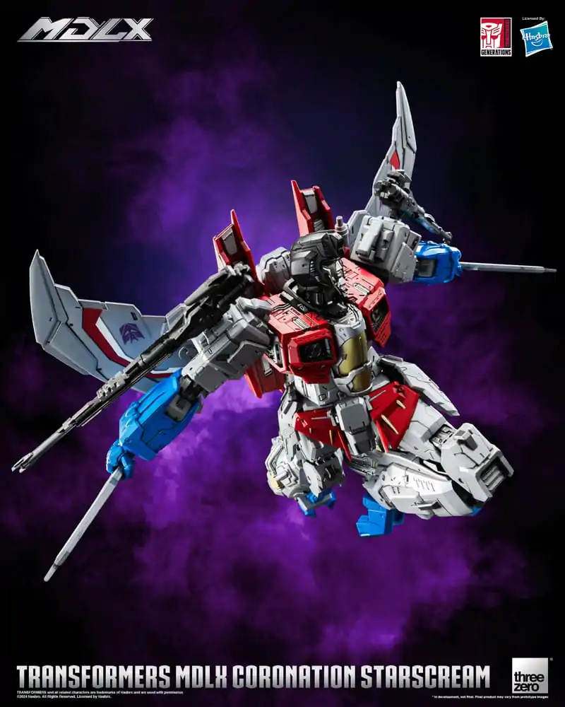 Transformers MDLX Figurina de Acțiune Coronation Starscream 20 cm poza produsului