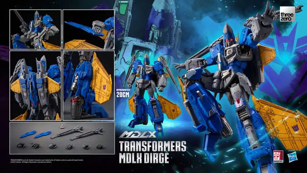 Figurină de acțiune Transformers MDLX Dirge 20 cm poza produsului