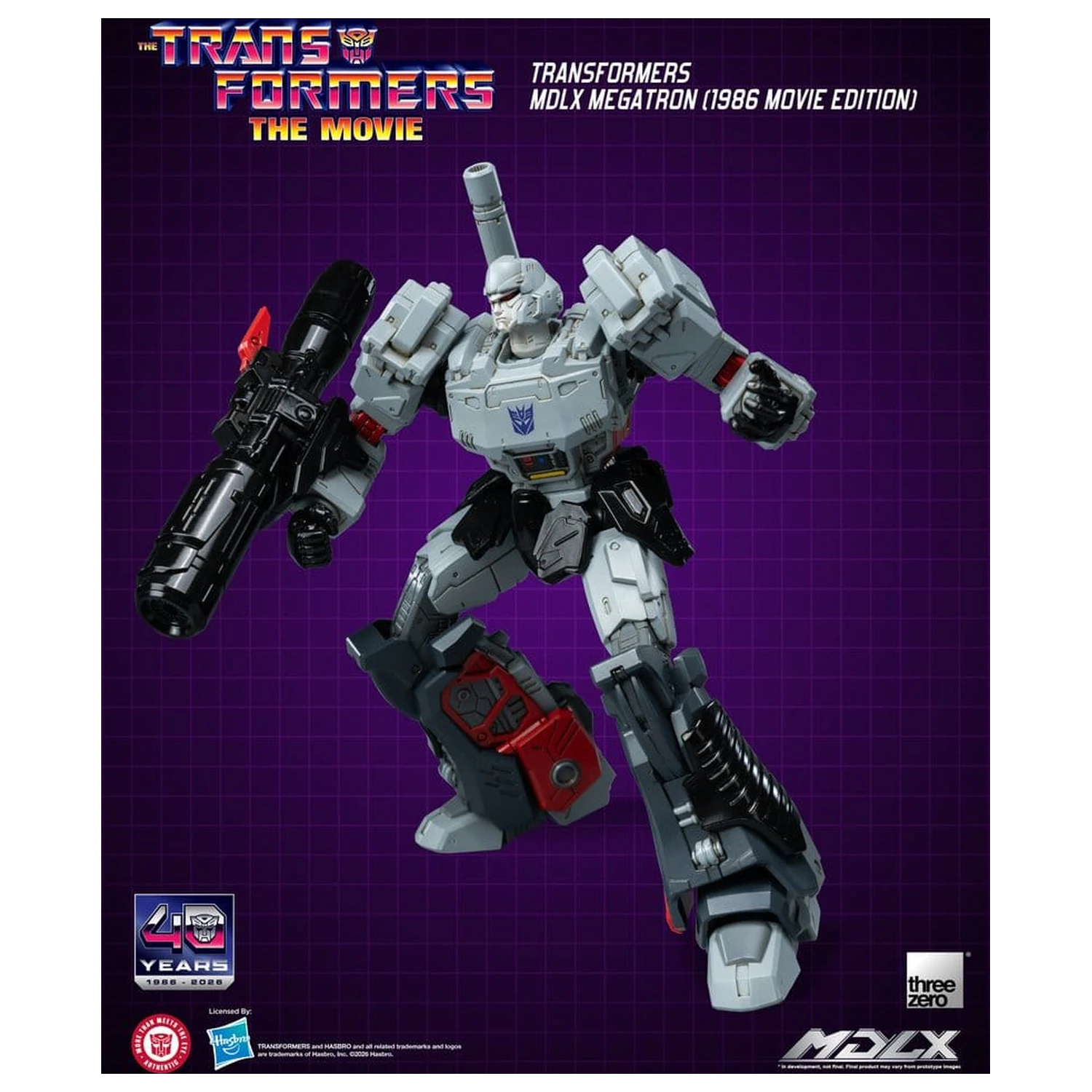 Transformers MDLX Figura de acțiune Megatron (1986 Movie Edition) 18 cm poza produsului