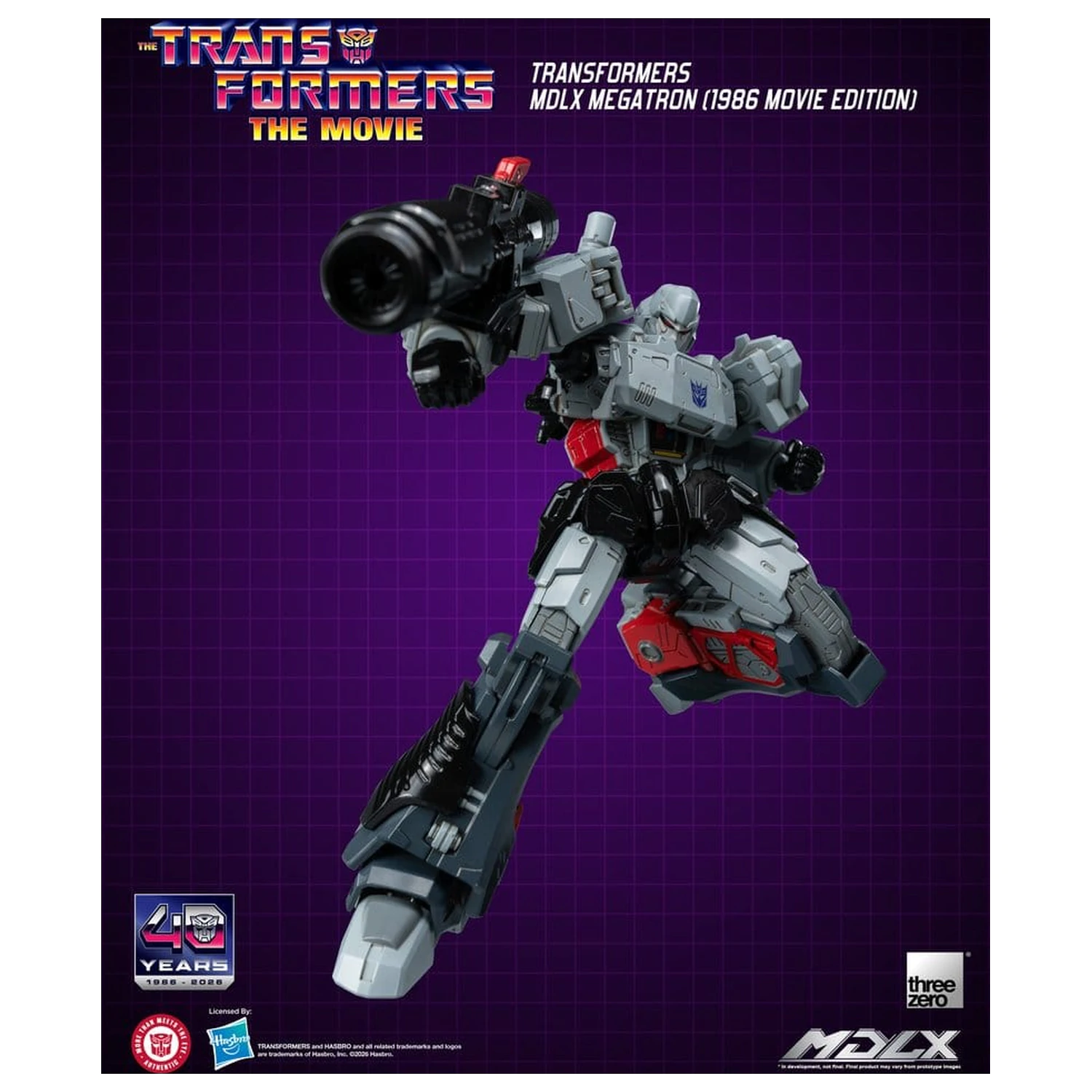 Transformers MDLX Figura de acțiune Megatron (1986 Movie Edition) 18 cm poza produsului