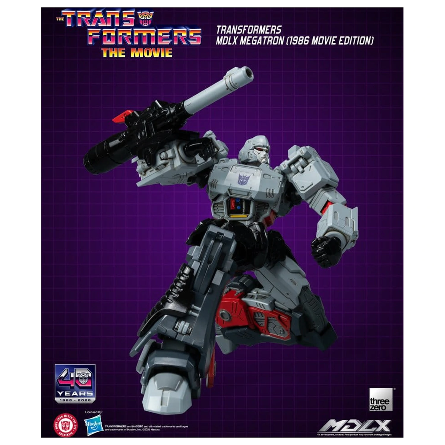 Transformers MDLX Figura de acțiune Megatron (1986 Movie Edition) 18 cm poza produsului