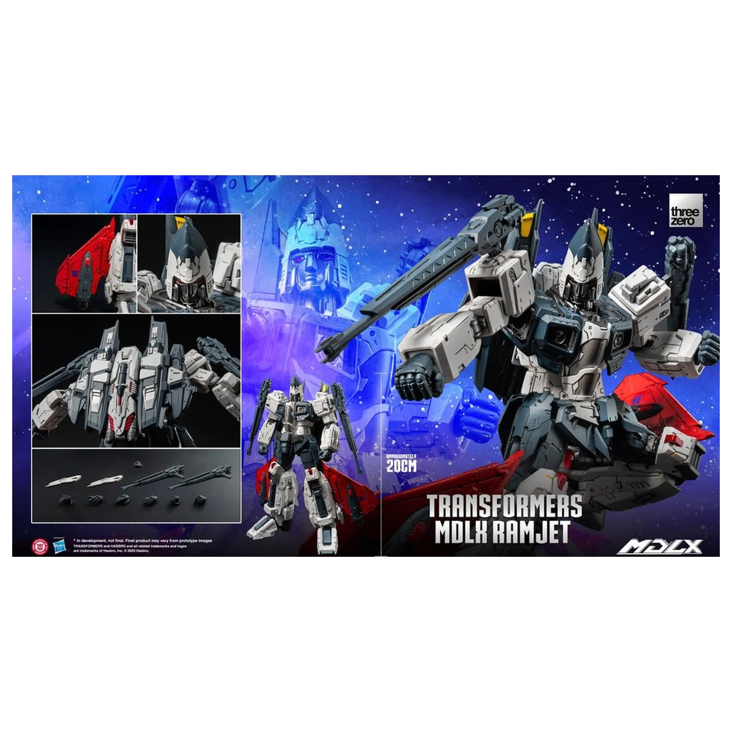 Transformers MDLX Figurina de actiune Ramjet 20 cm poza produsului