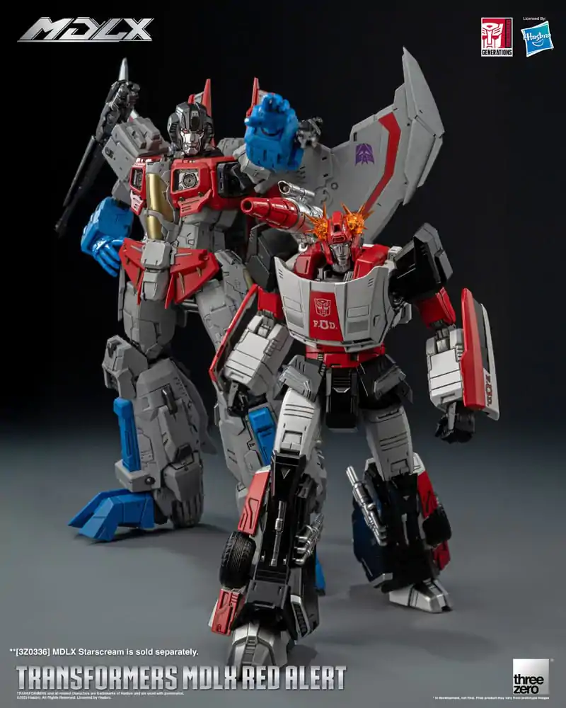 Transformers MDLX Figurină de acțiune Red Alert 15 cm poza produsului