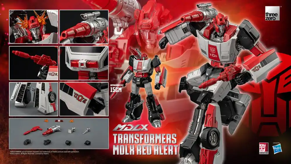 Transformers MDLX Figurină de acțiune Red Alert 15 cm poza produsului