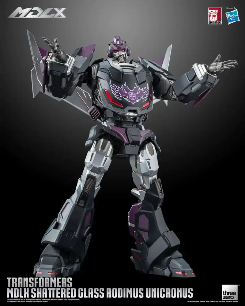 Figurină de acțiune Transformers MDLX Shattered Glass Rodimus Unicronus 18 cm poza produsului