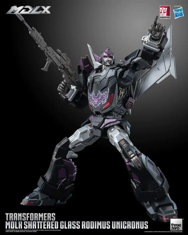 Figurină de acțiune Transformers MDLX Shattered Glass Rodimus Unicronus 18 cm poza produsului