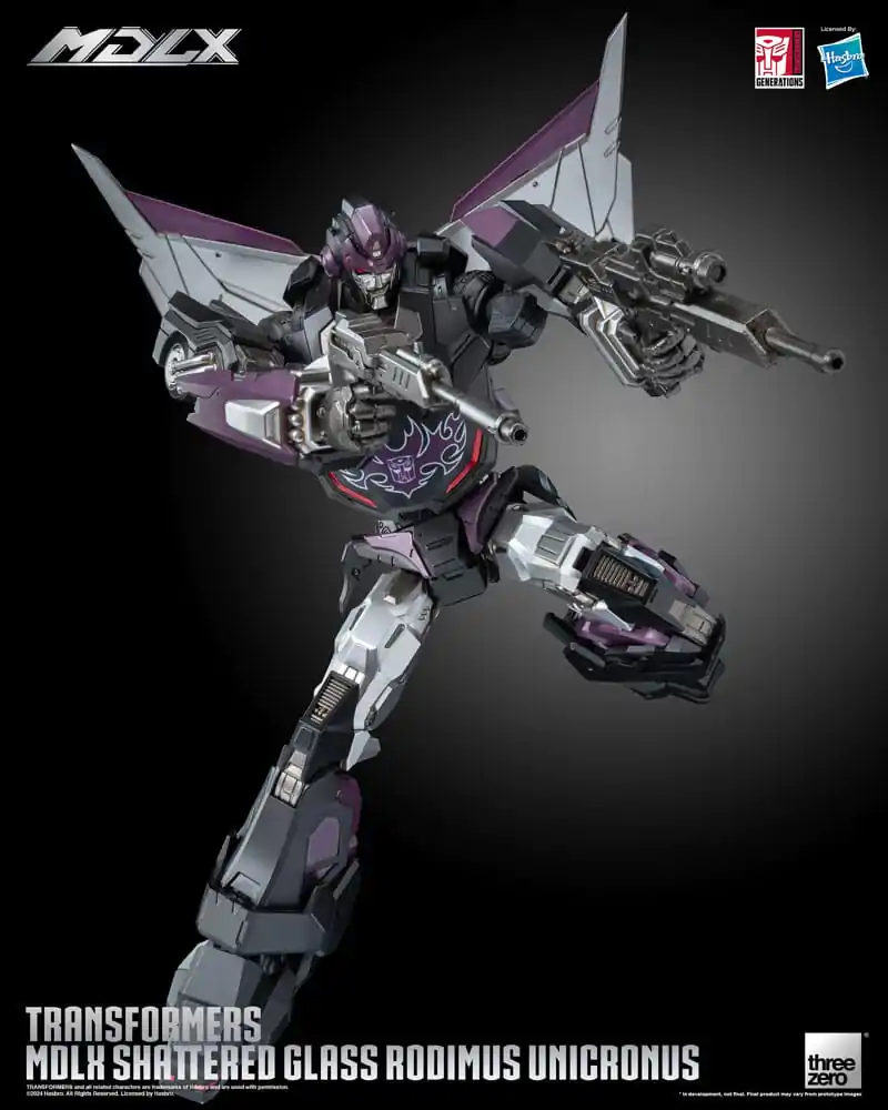 Figurină de acțiune Transformers MDLX Shattered Glass Rodimus Unicronus 18 cm poza produsului