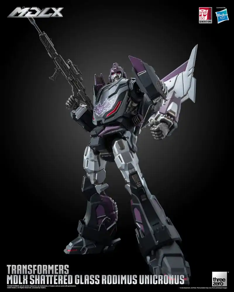 Figurină de acțiune Transformers MDLX Shattered Glass Rodimus Unicronus 18 cm poza produsului