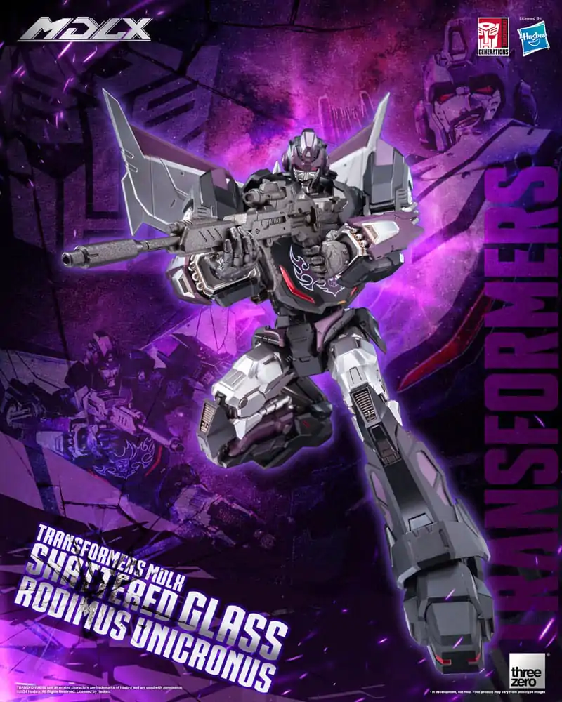 Figurină de acțiune Transformers MDLX Shattered Glass Rodimus Unicronus 18 cm poza produsului