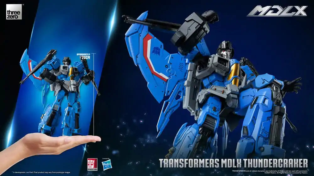 Transformers MDLX Figurina de acțiune Thundercracker 20 cm poza produsului