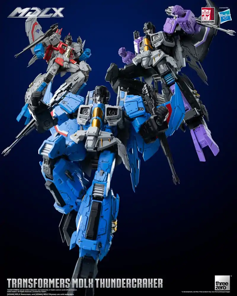 Transformers MDLX Figurina de acțiune Thundercracker 20 cm poza produsului