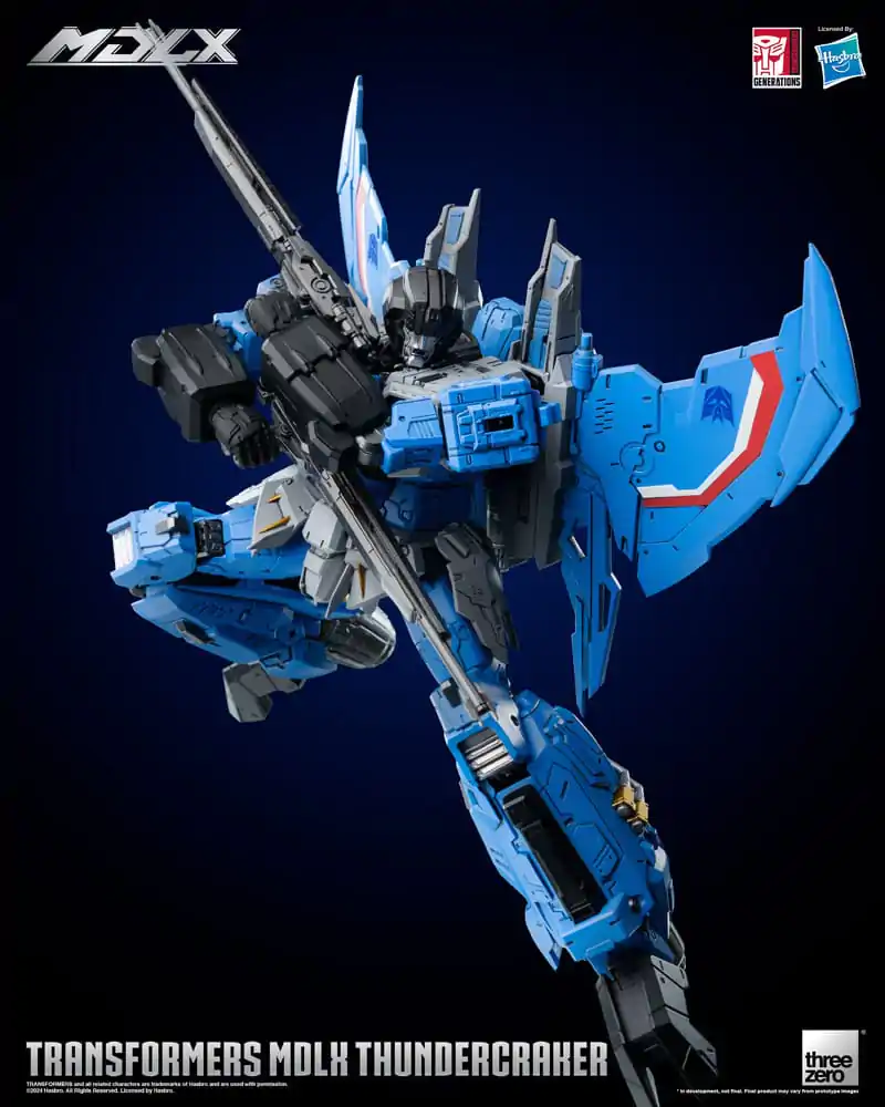 Transformers MDLX Figurina de acțiune Thundercracker 20 cm poza produsului