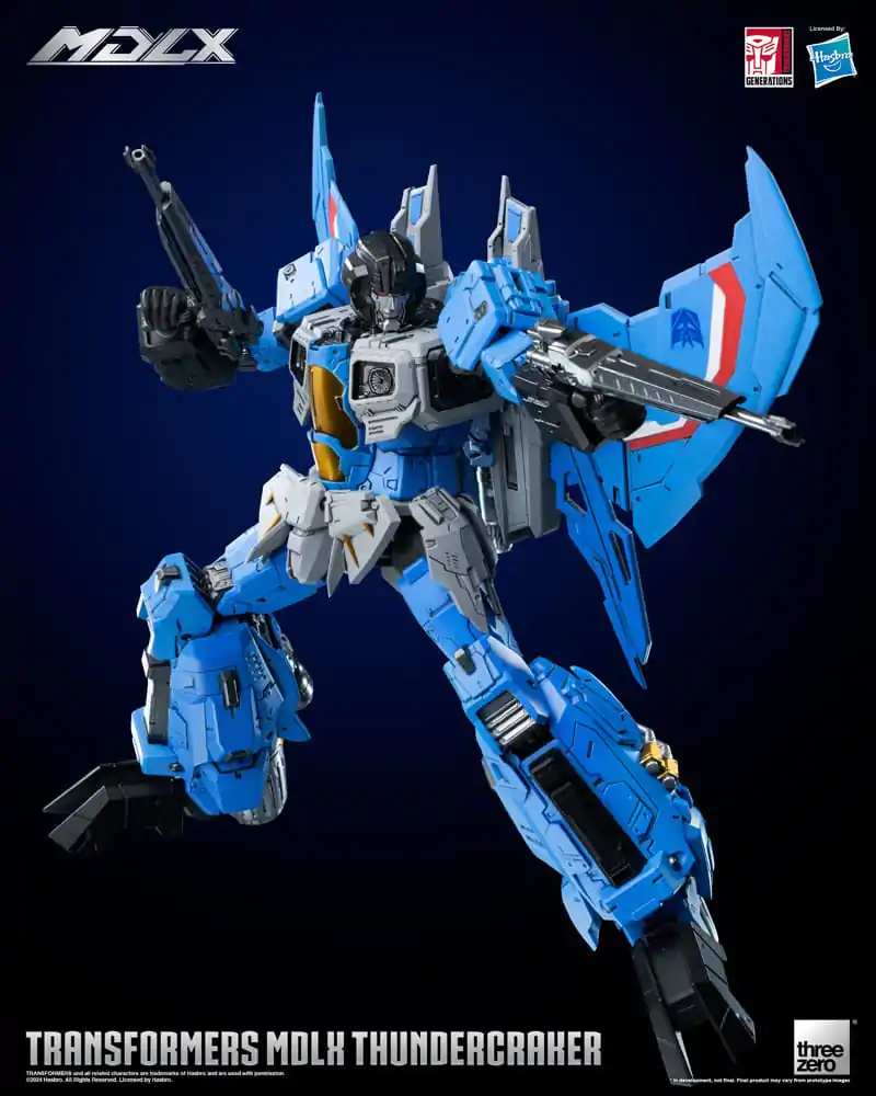 Transformers MDLX Figurina de acțiune Thundercracker 20 cm poza produsului