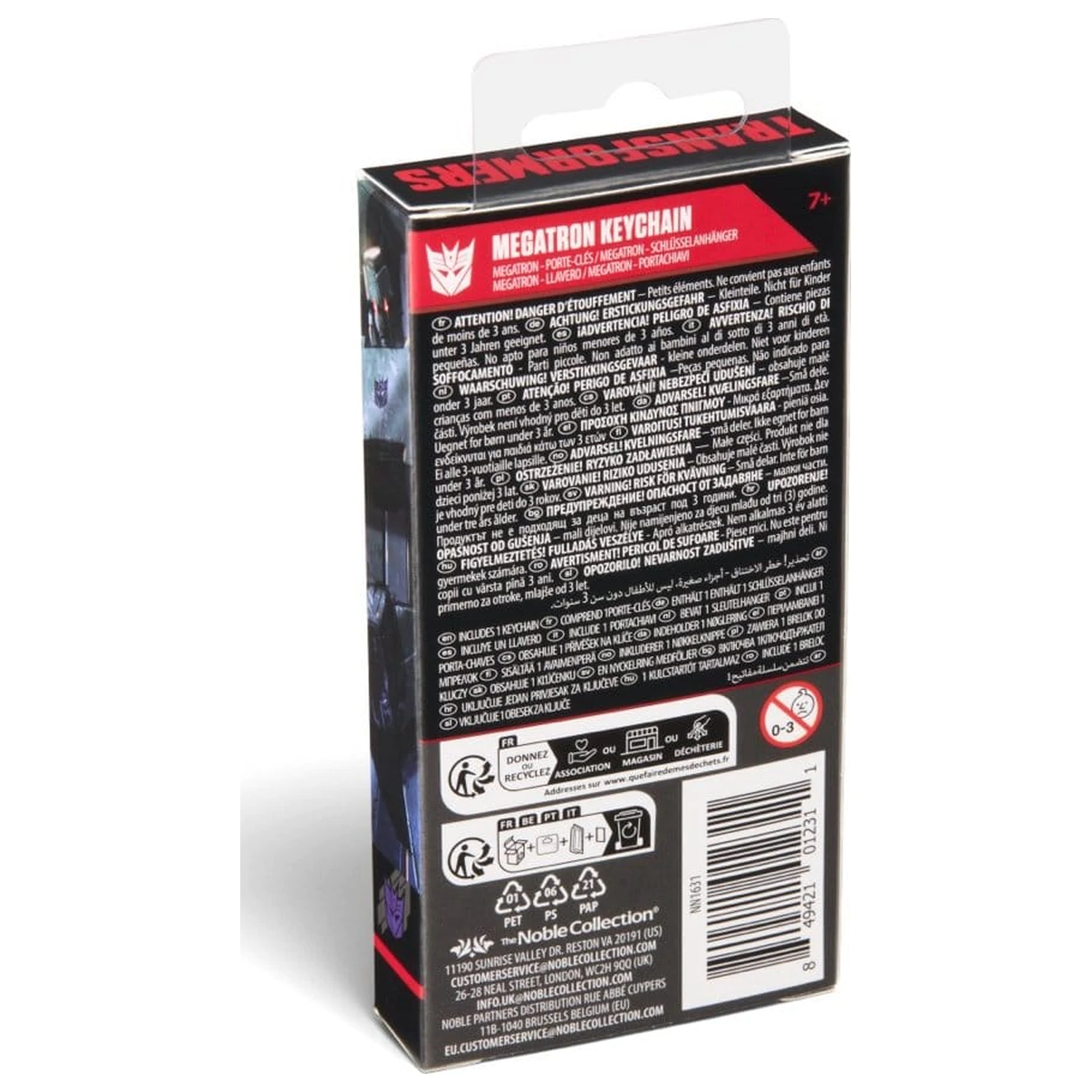 Breloc Transformers Megatron 13 cm poza produsului