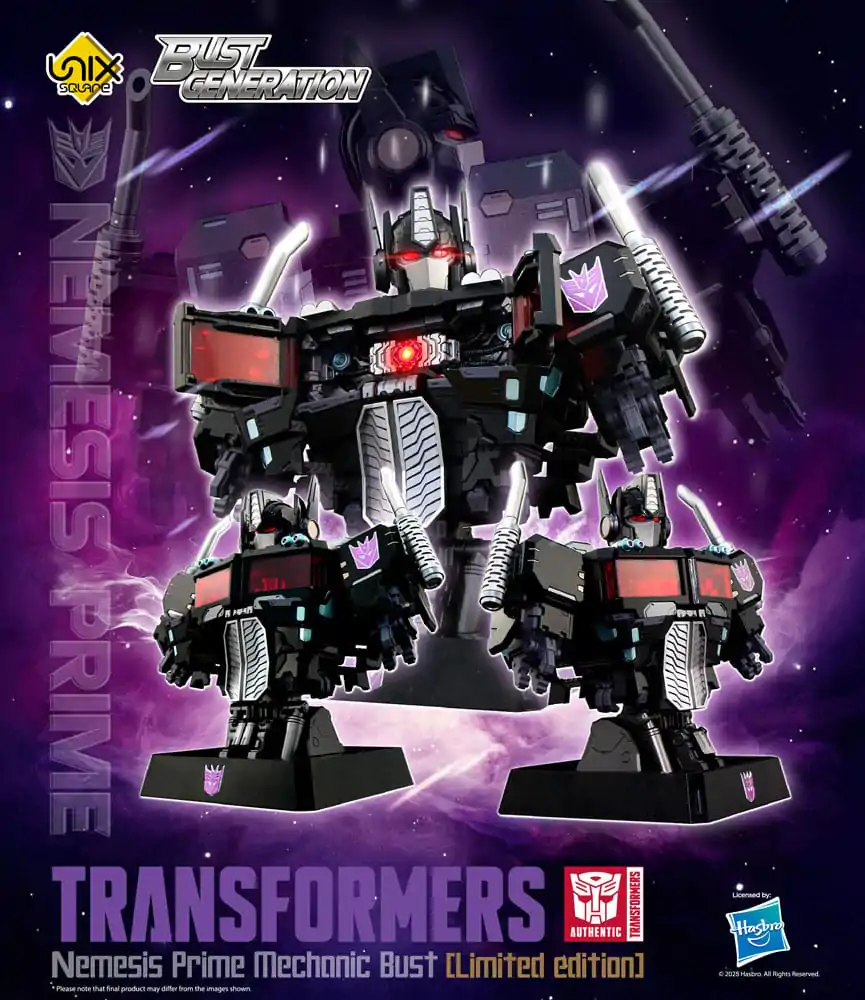 Transformers Bust Generația Mechanic Bust Nemesis Prime 16 cm poza produsului