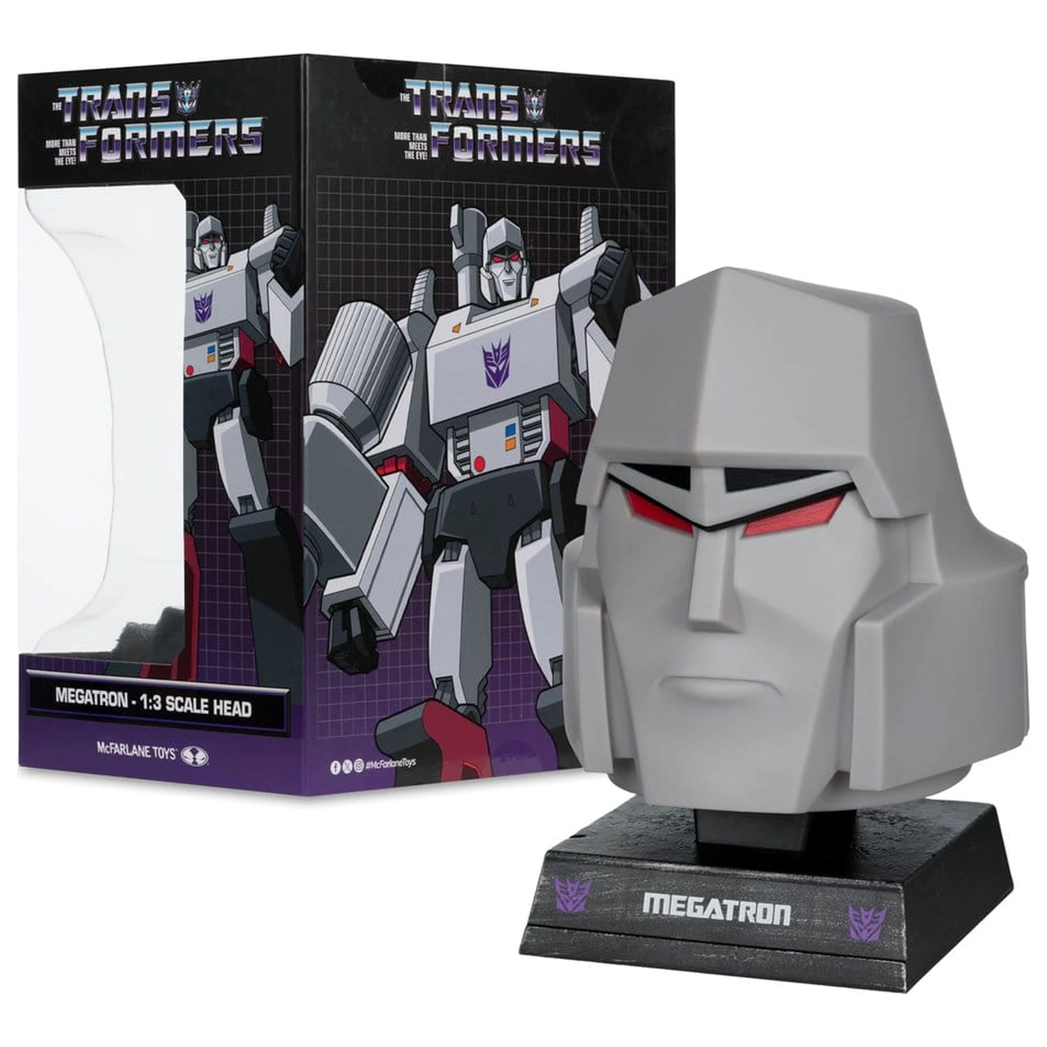 Transformers Mini Replica Head 1/3 Megatron 18 cm poza produsului