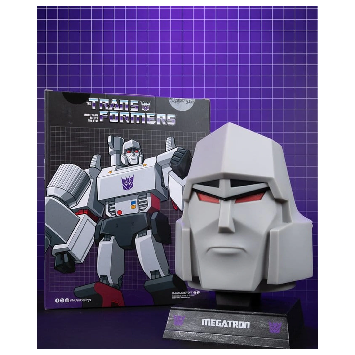 Transformers Mini Replica Head 1/3 Megatron 18 cm poza produsului