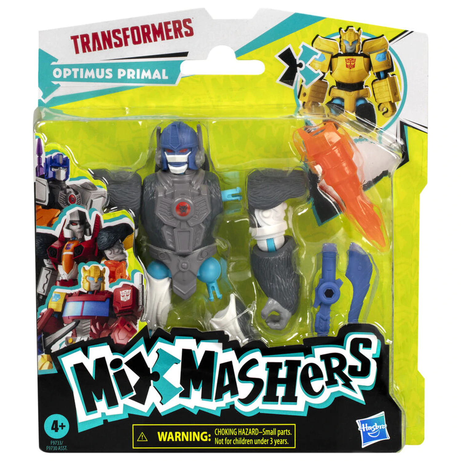 Transformers Mix Mashers figurina Optimus Primal poza produsului