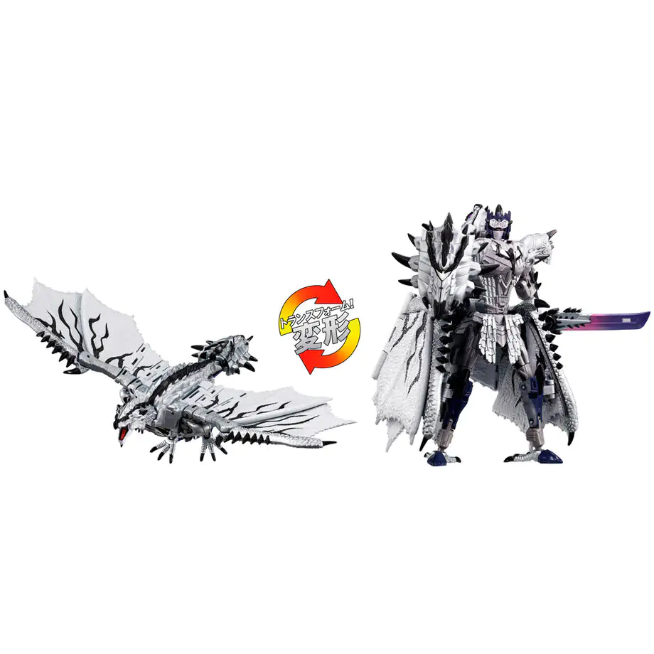 Figurină Transformers Monster Hunter Silver Rathalos Prime 13cm poza produsului
