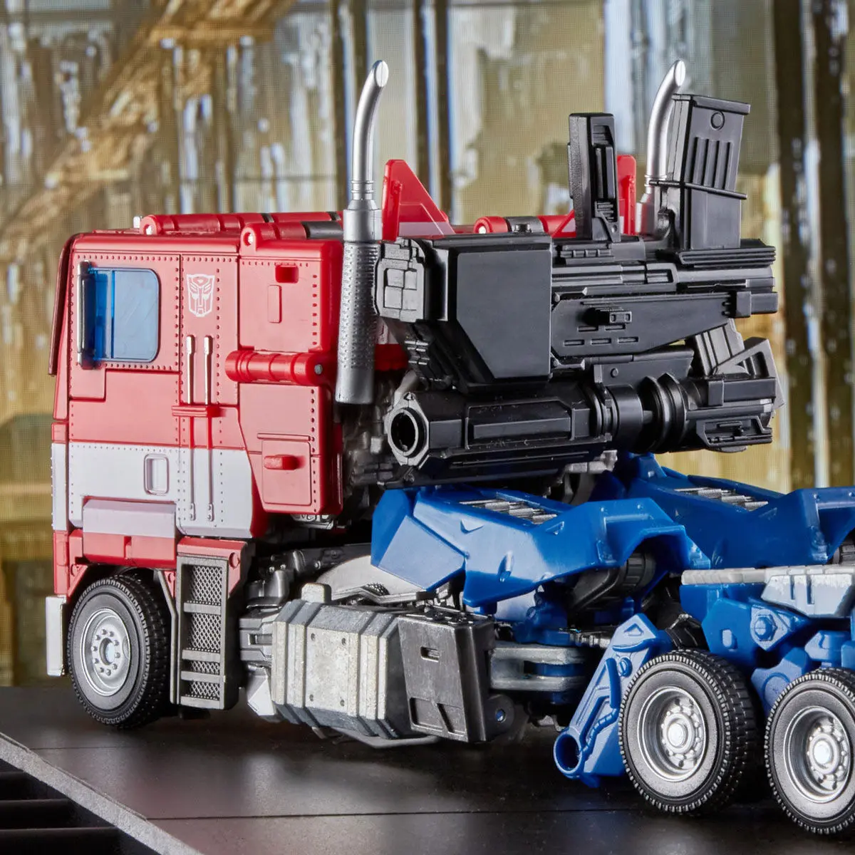 Transformers Movie Masterpiece Bumblebee Optimus Prime 27cm poza produsului