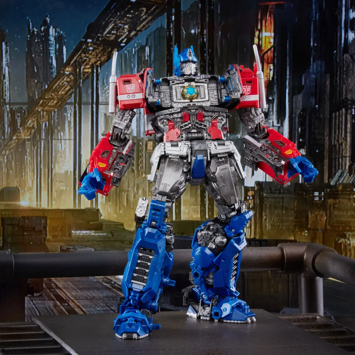 Transformers Movie Masterpiece Bumblebee Optimus Prime 27cm poza produsului
