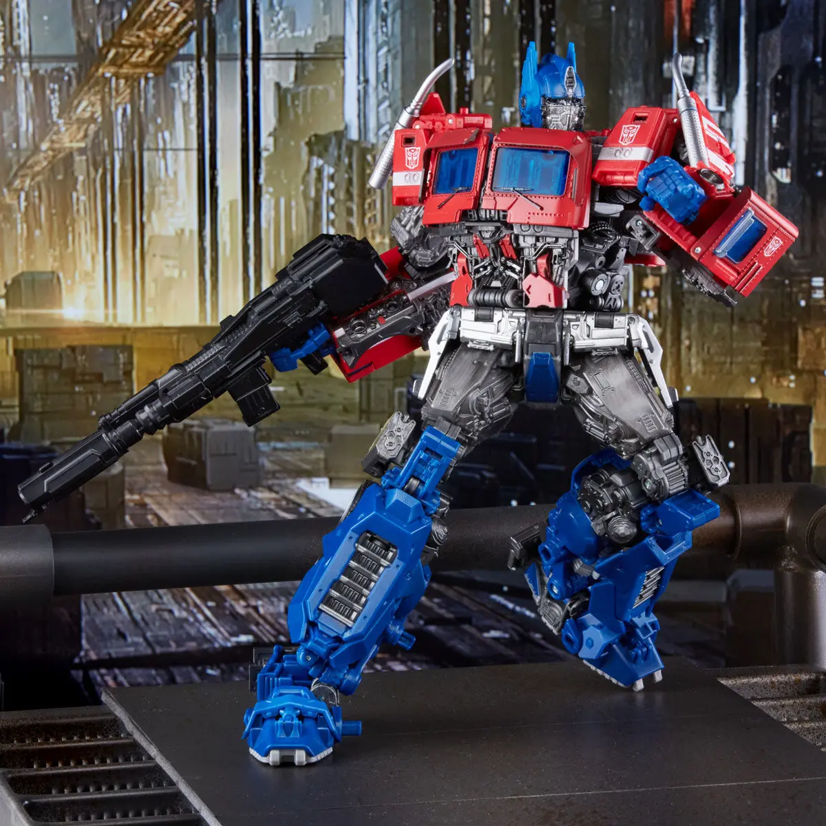 Transformers Movie Masterpiece Bumblebee Optimus Prime 27cm poza produsului