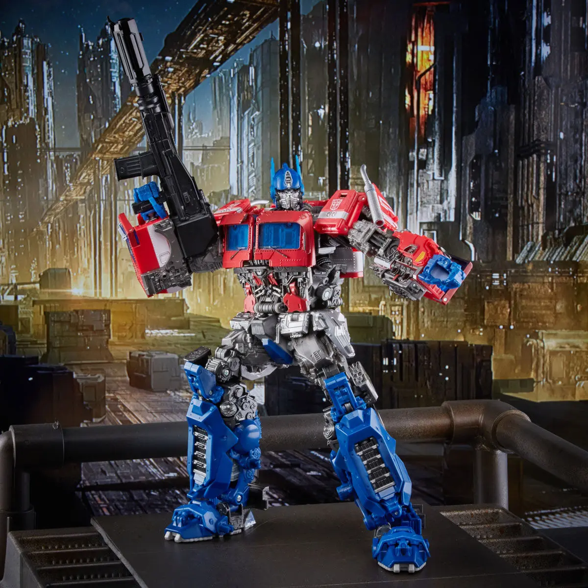 Transformers Movie Masterpiece Bumblebee Optimus Prime 27cm poza produsului