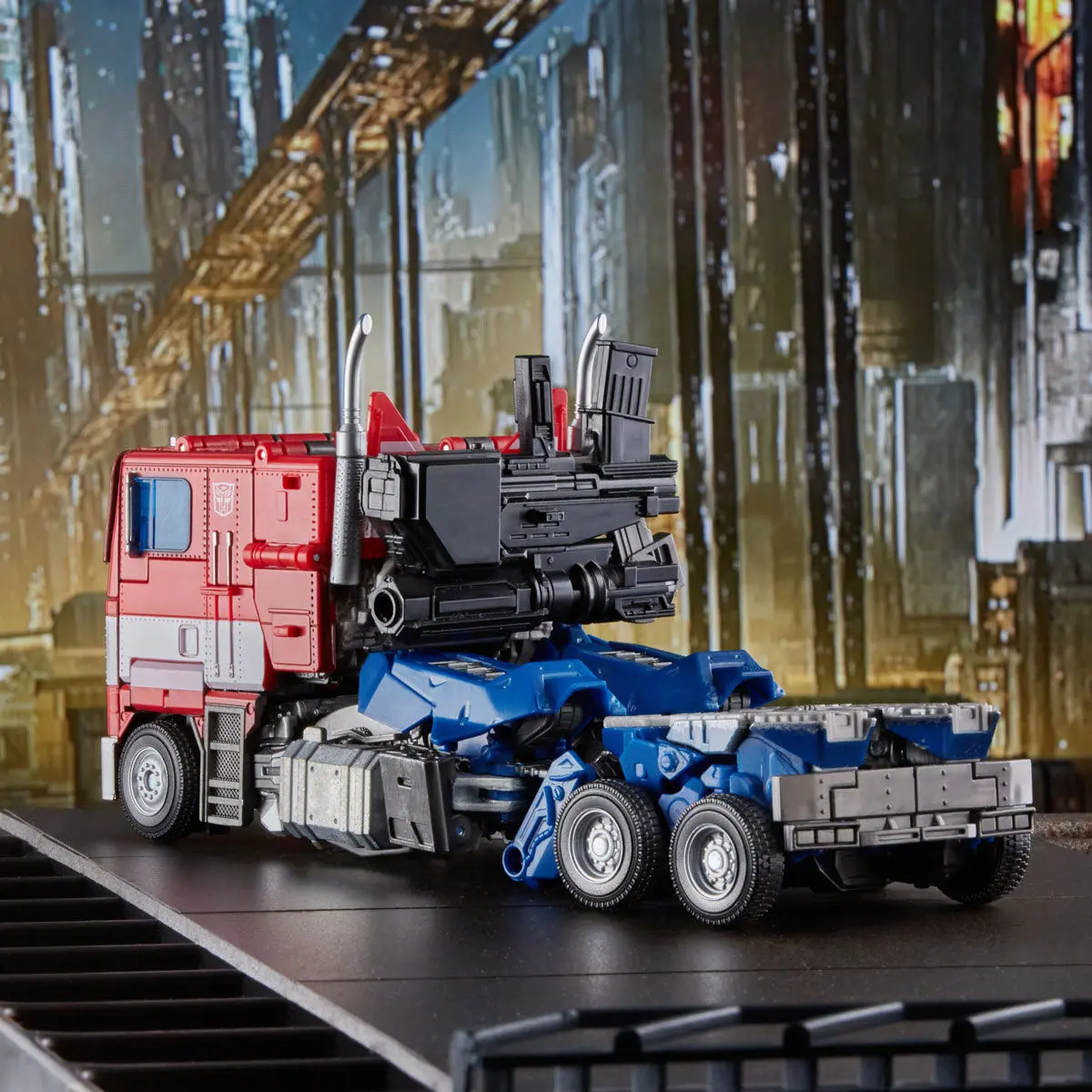 Transformers Movie Masterpiece Bumblebee Optimus Prime 27cm poza produsului