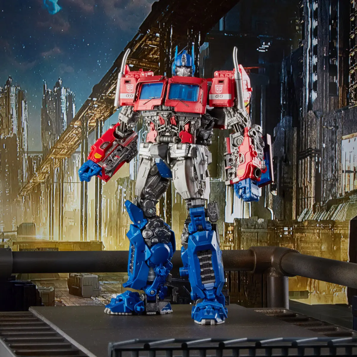 Transformers Movie Masterpiece Bumblebee Optimus Prime 27cm poza produsului