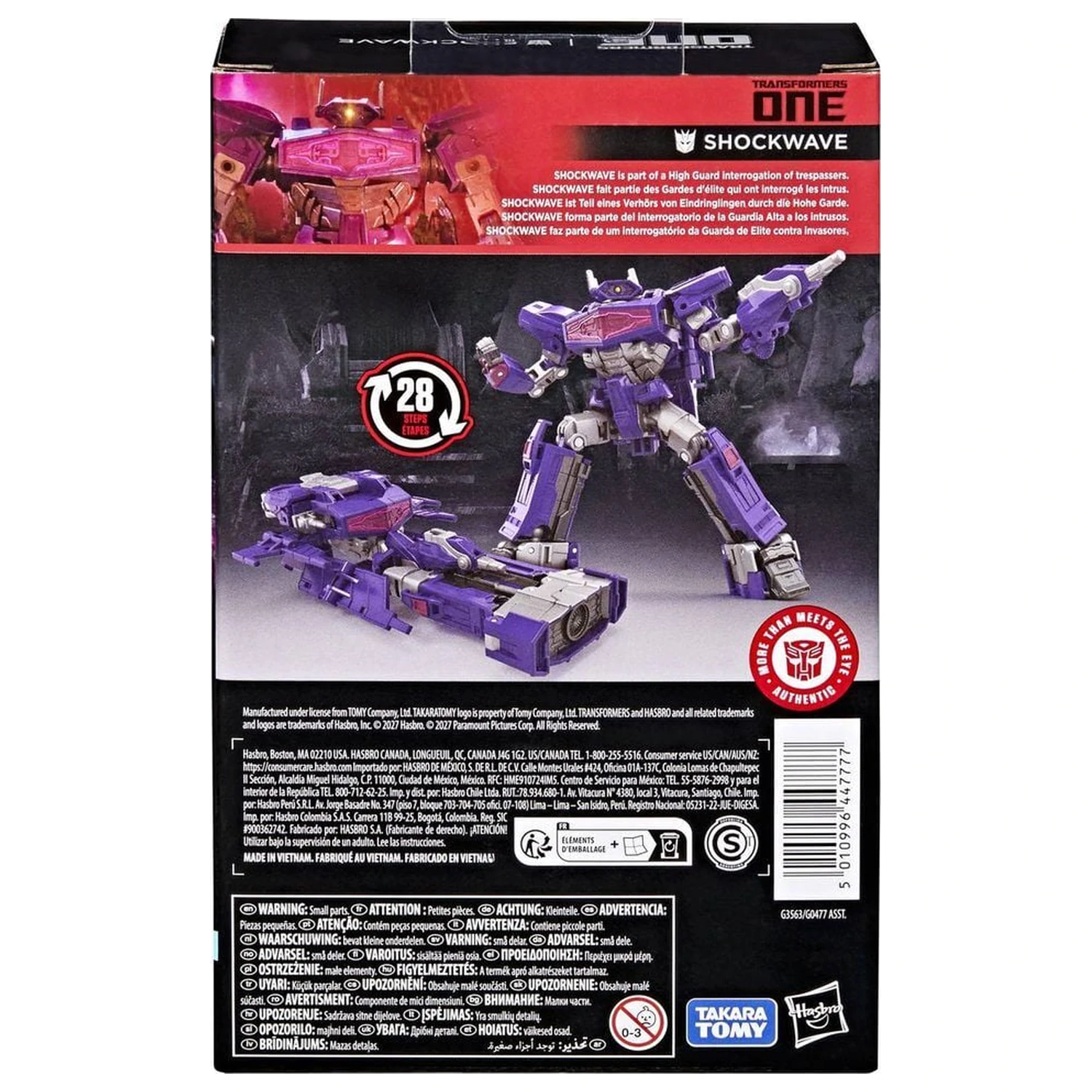 Figura Transformers One Shockwave 13,3 cm poza produsului