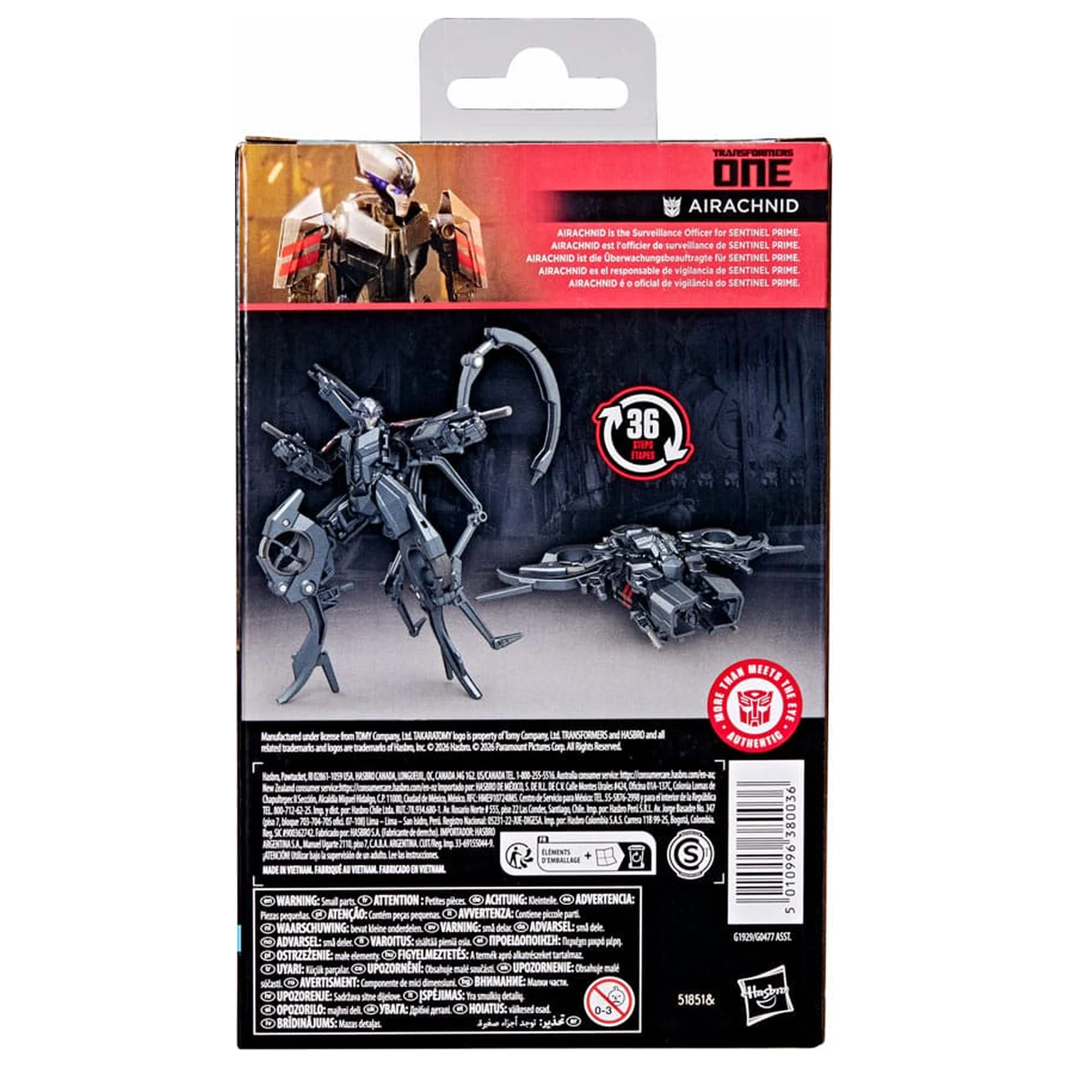 Transformers One Studio Series Deluxe Class Figurina de actiune Airachnid 11 cm poza produsului
