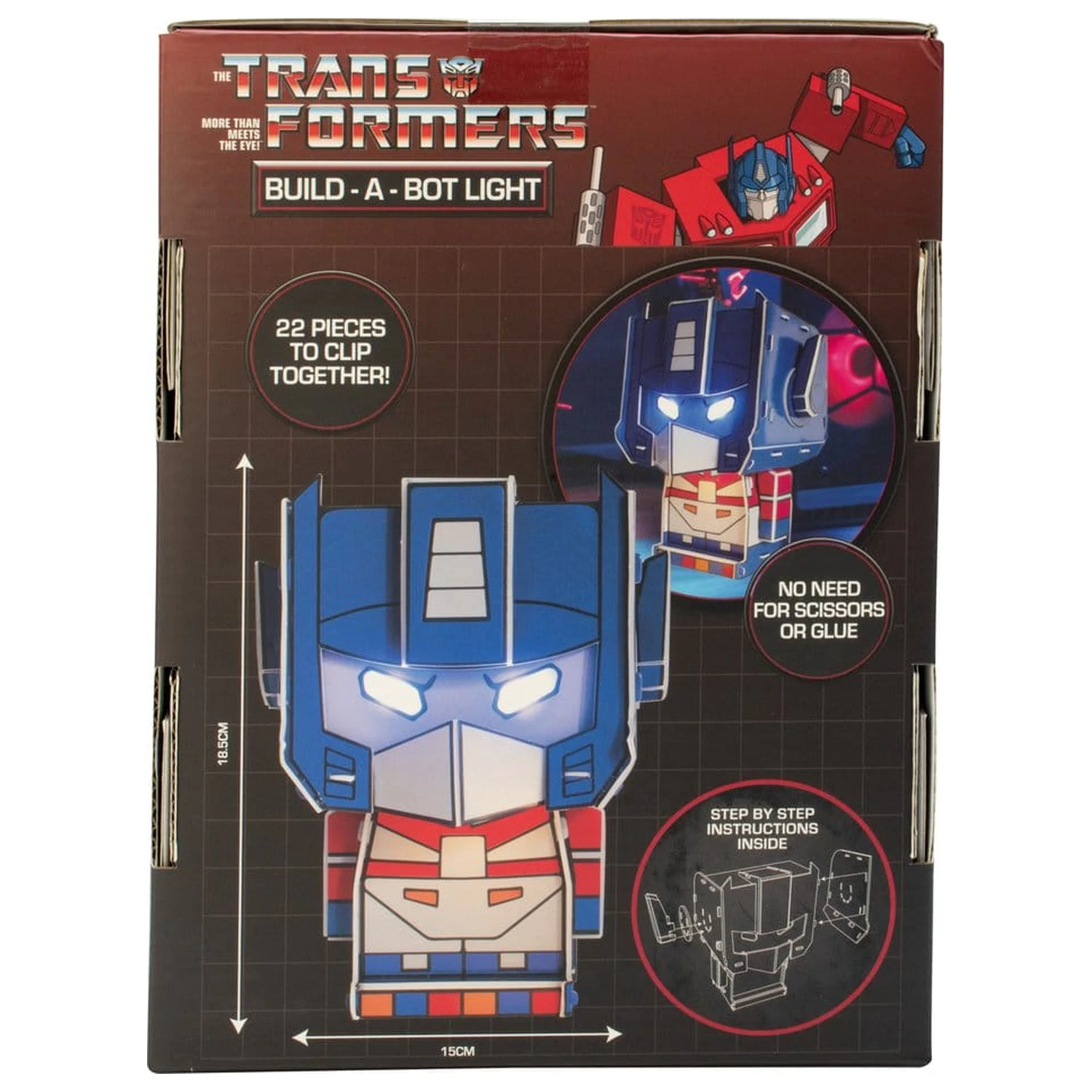 Transformers Lampa construibila Optimus Prime poza produsului