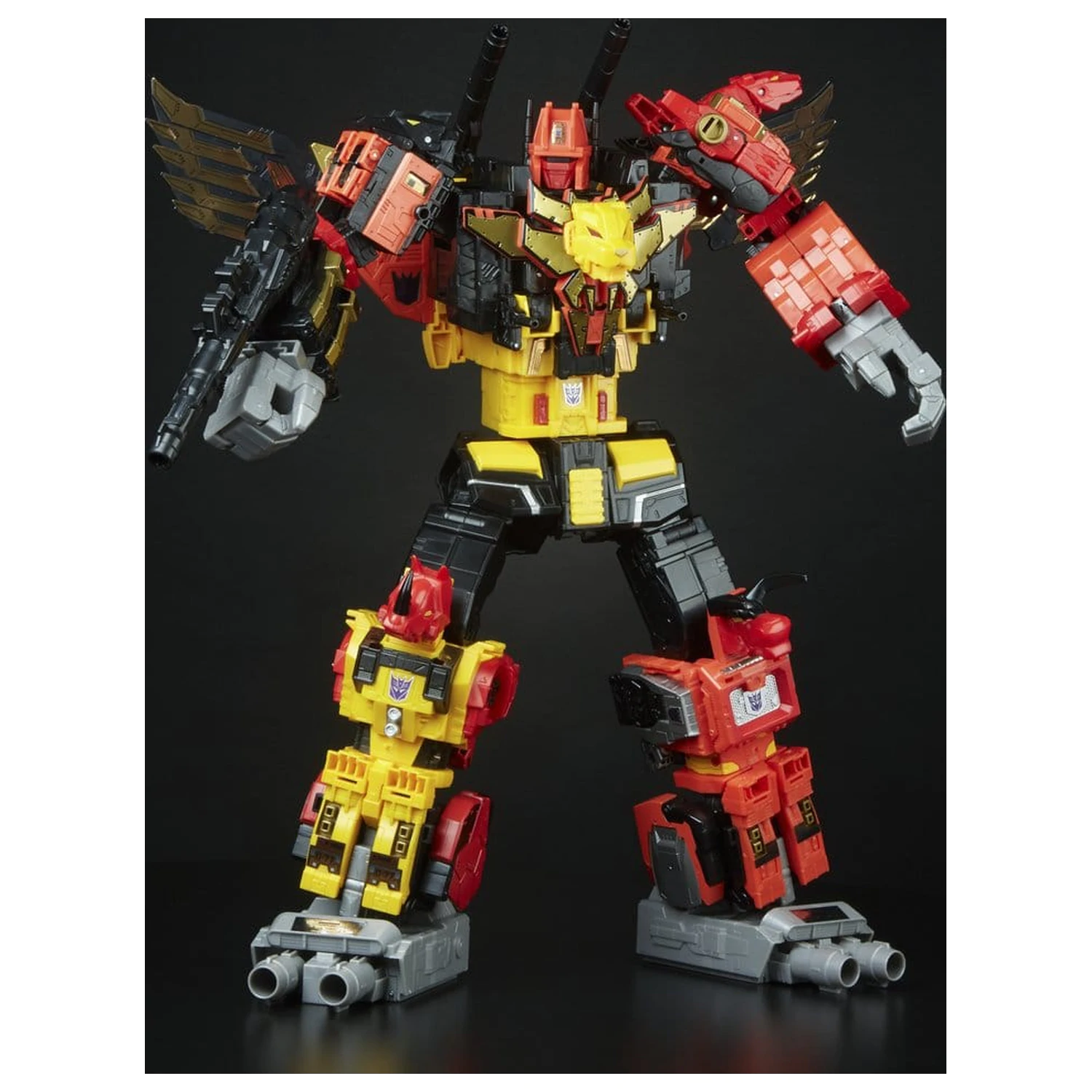 Transformers Power of the Primes Combiner Figurina de actiune Predaking 45 cm poza produsului