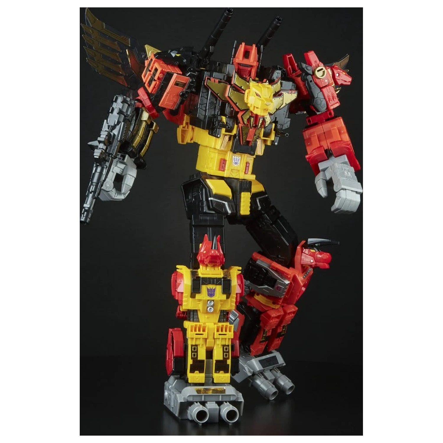 Transformers Power of the Primes Combiner Figurina de actiune Predaking 45 cm poza produsului