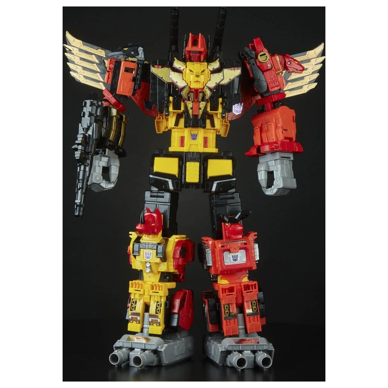 Transformers Power of the Primes Combiner Figurina de actiune Predaking 45 cm poza produsului