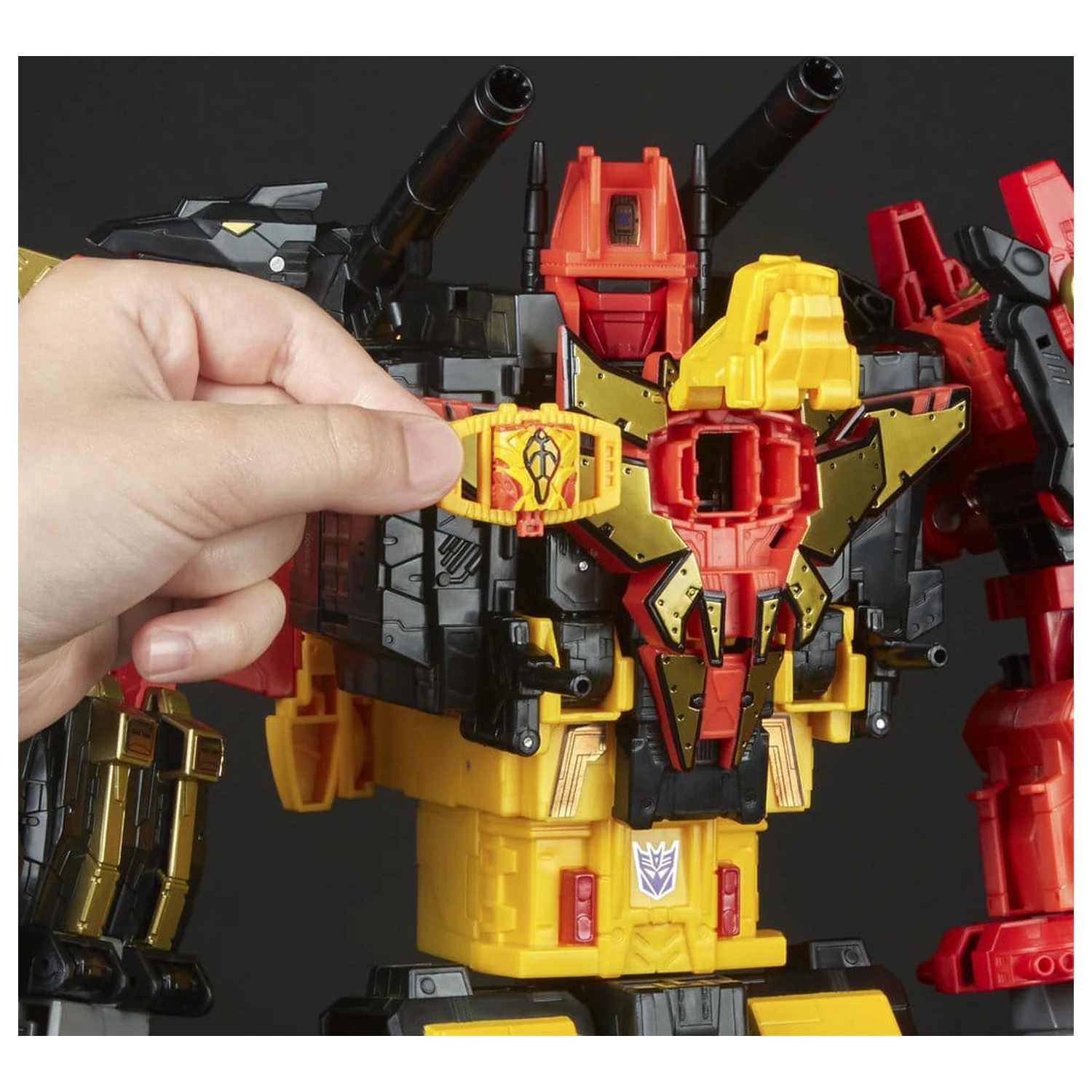 Transformers Power of the Primes Combiner Figurina de actiune Predaking 45 cm poza produsului