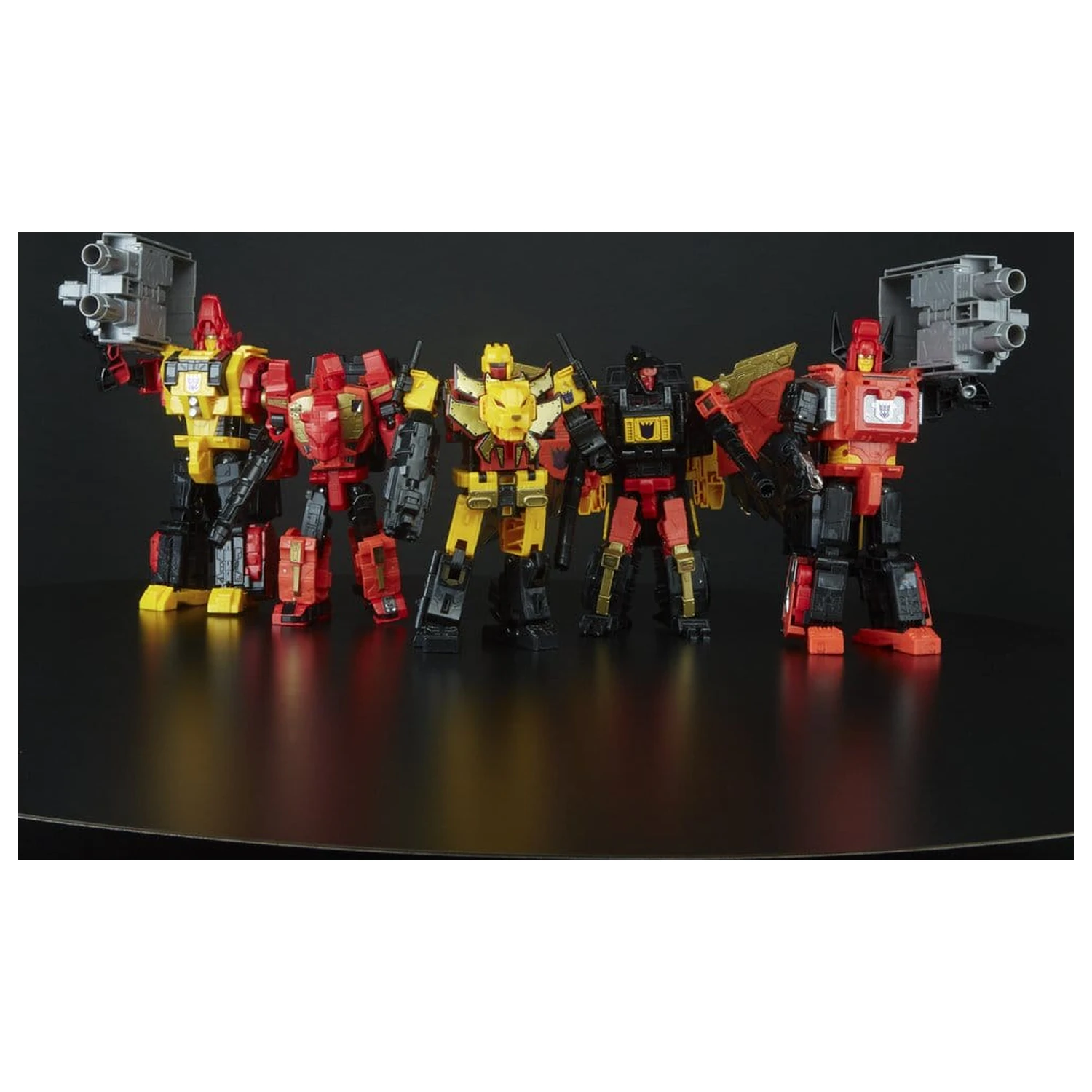 Transformers Power of the Primes Combiner Figurina de actiune Predaking 45 cm poza produsului
