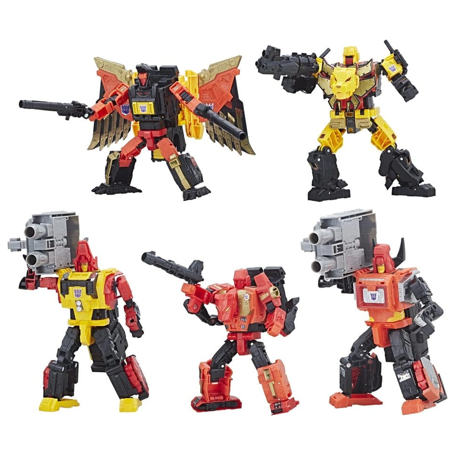 Transformers Power of the Primes Combiner Figurina de actiune Predaking 45 cm poza produsului