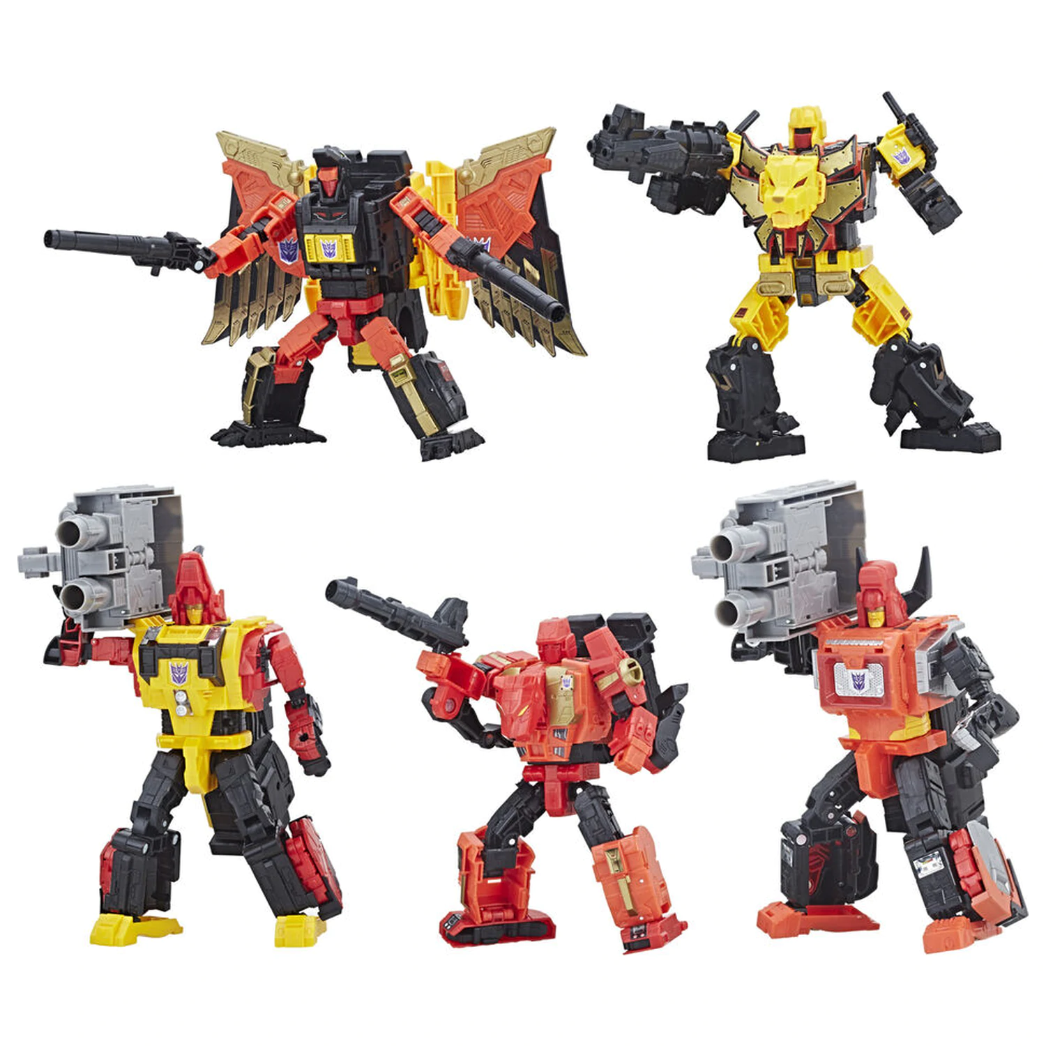 Transformers Power of the Primes Predaking Combiner set figurine poza produsului