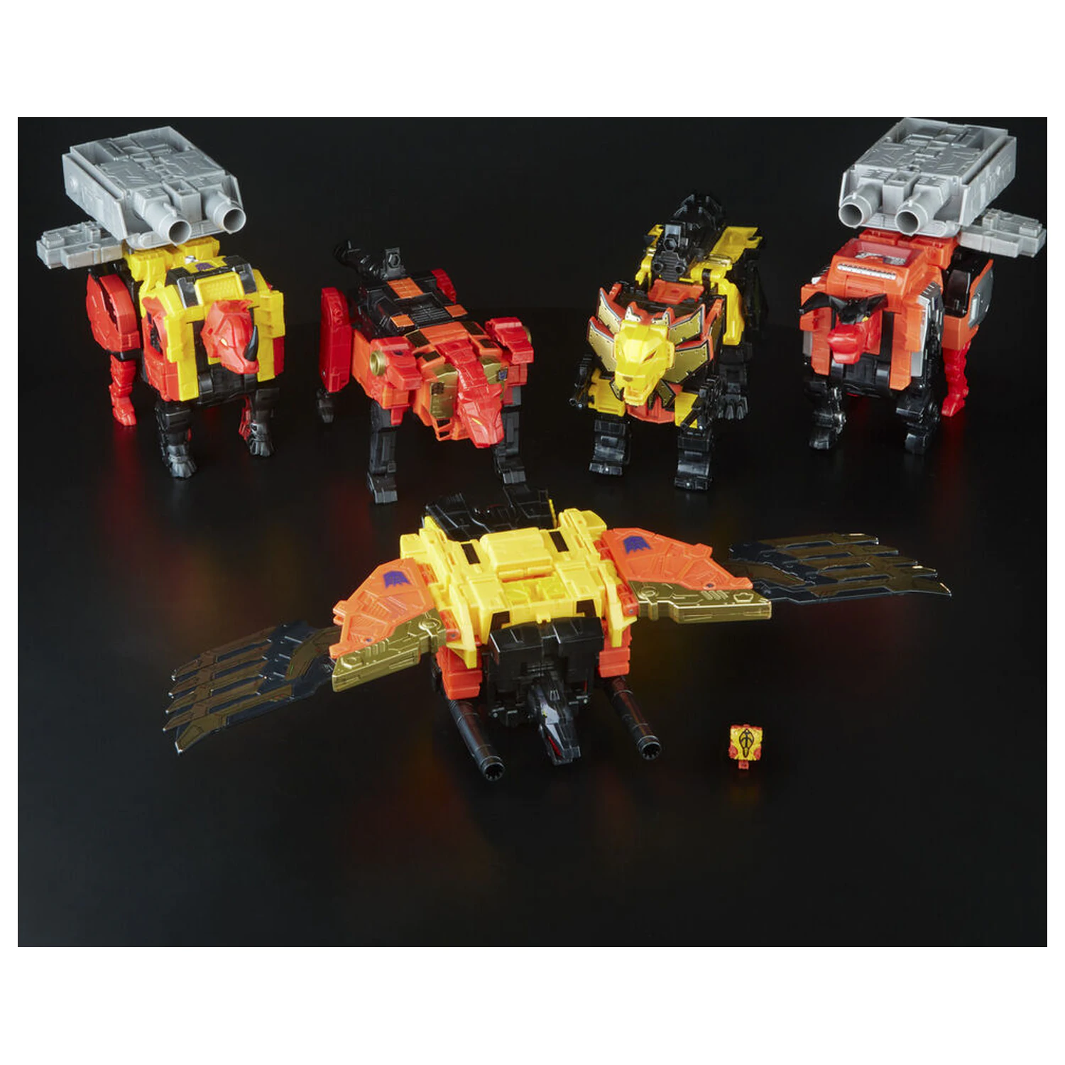 Transformers Power of the Primes Predaking Combiner set figurine poza produsului