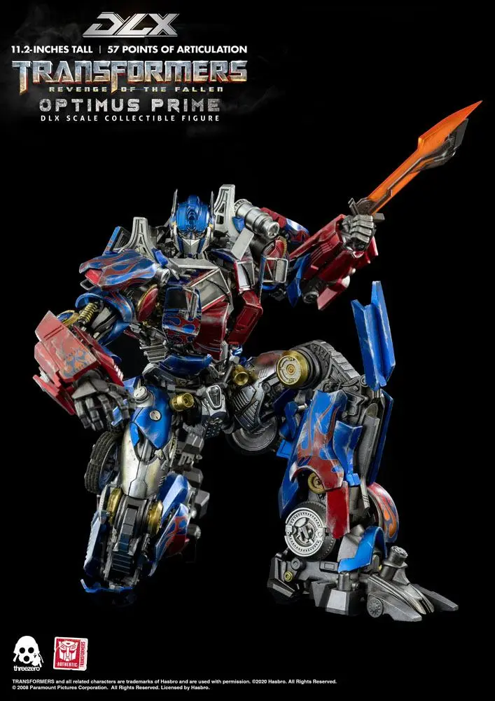 Transformers: Revenge of the Fallen figurina de acțiune DLX 1/6 Optimus Prime 28 cm poza produsului