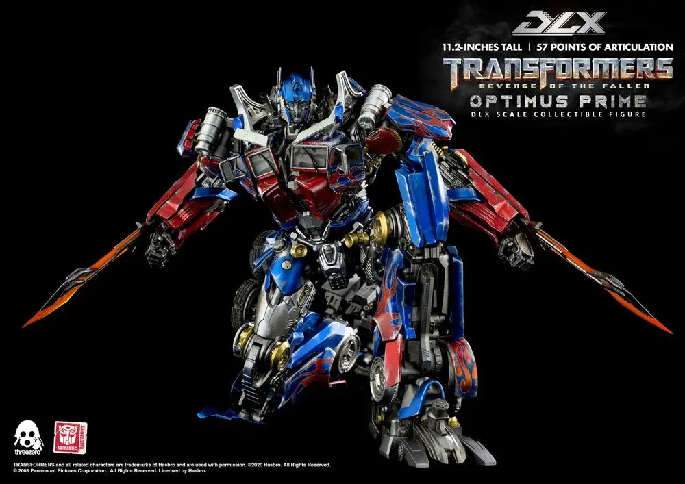 Transformers: Revenge of the Fallen figurina de acțiune DLX 1/6 Optimus Prime 28 cm poza produsului